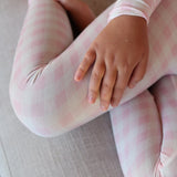 Zip Romper | Pink Checkerboard