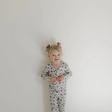 Two Piece Jammies Set | Neutral Floral