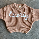 Chunky Knit Sweater | Sunset
