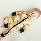 Zip Romper | Iowa Grid