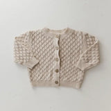 Knit Cardigan | Biscuit