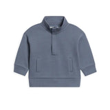 Half Zip Pullover | Denim