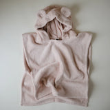 Bear Poncho Towel | Blush