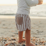 Board Shorts| Ash Stripe