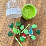 Playdough To-Go Jar| Grinch