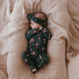 Zip Romper | Candy Cane Lane