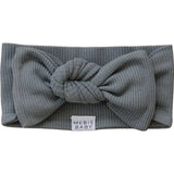 Headband | Grey Organic Cotton Ribbed