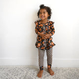 Pumpkin Peplum Set