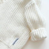 Chunky Knit Sweater | Milk