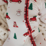 Zip Romper | Holly Jolly