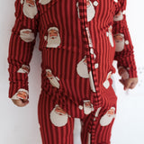 Zip Romper | Santa