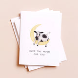 Greeting Card | Over the Moon