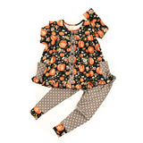 Pumpkin Peplum Set