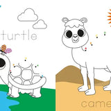 My First Dot To Dot Activity Book: Baby Animals