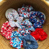 Scrunchie | Red, White, & Blue