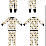 Zip Romper | Purdue Grid