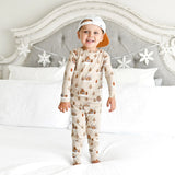 Two Piece Jammies Set | Gingerbread