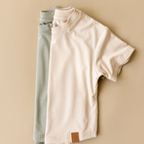 Oversized Bamboo Tee | Sand