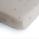 Muslin Crib Sheet | Falling Stars