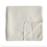 Muslin Swaddle Blanket | Fog