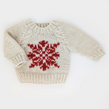 Chunky Knit Sweater | Snowflake