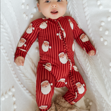 Zip Romper | Santa