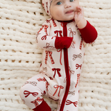 Zip Romper | Merry Little Bows