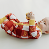 Zip Romper | Iowa State Grid