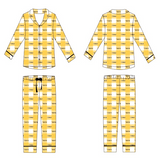 Women's Pajama Set | Iowa Grid