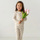 Two Piece Jammies Set | Pink Daisies