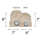 Smiley Beanie | Beige