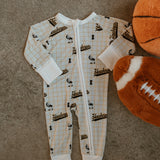 Zip Romper | Vintage Iowa
