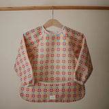 Long Sleeve Bib | Happy Flowers