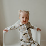 Zip Romper | Vintage Iowa