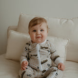 Zip Romper | Vintage Iowa