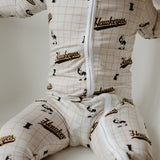 Zip Romper | Vintage Iowa