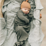 Muslin Swaddle Blanket | Dessert Sage