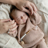 Pacifier Clip | White